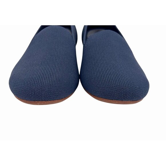 ROTHY'S NAVY BLUE ROUNDED TOE FLATS - 10.5 - Picture 6 of 8